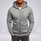 Gevoerde casual fleece jack
