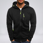 Gevoerde casual fleece jack