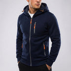 Gevoerde casual fleece jack