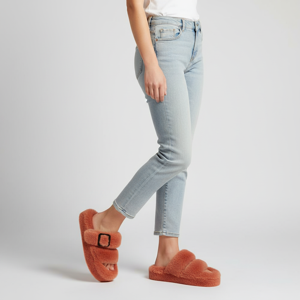 Gevoerde zachte huisschoenen