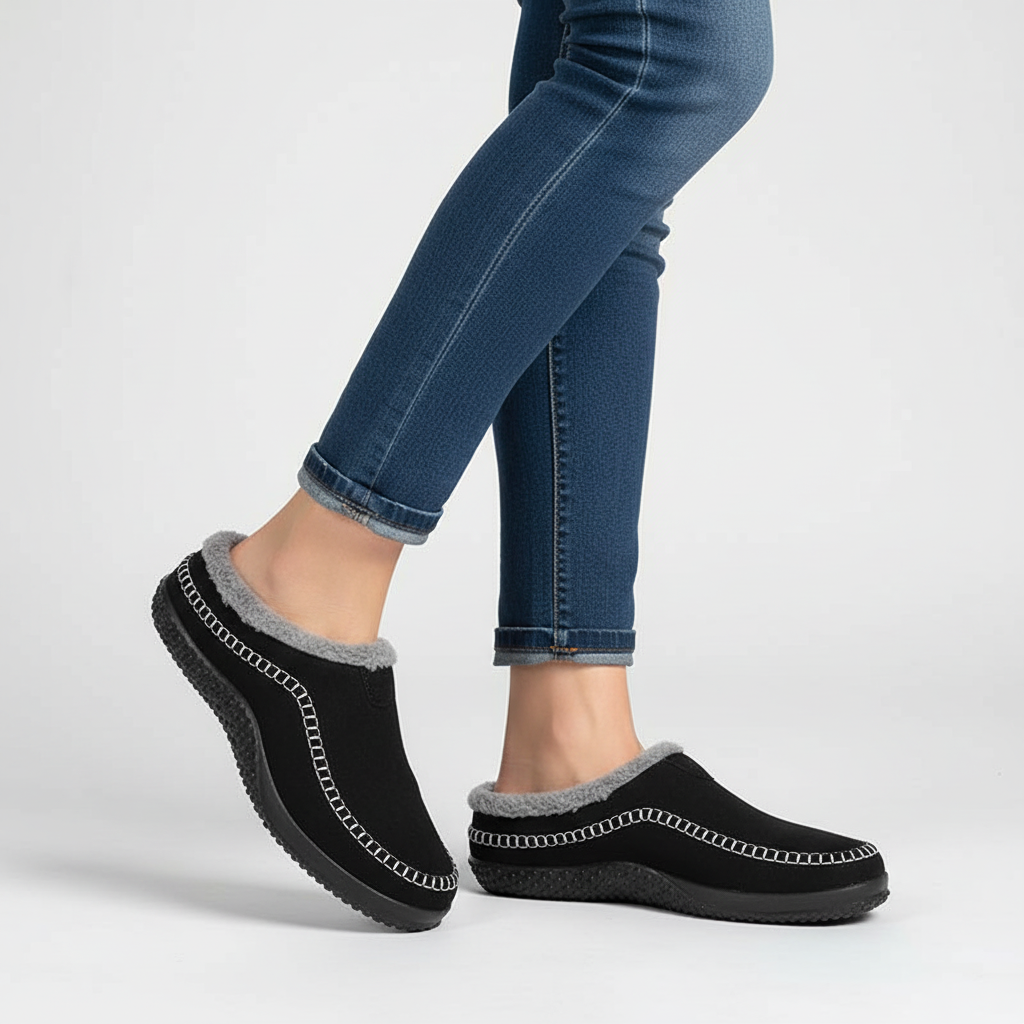 Verwarmde huisschoen pantoffel