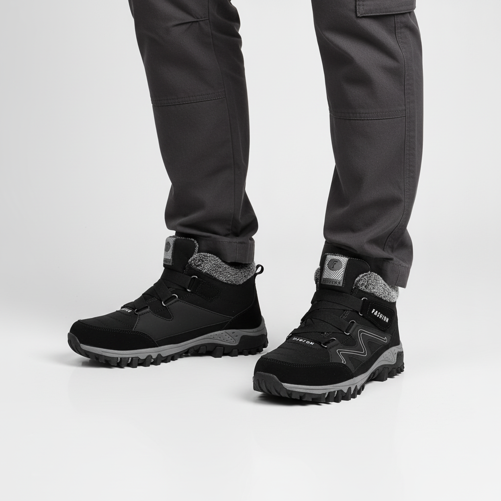 Gevoerde thermische wandelschoenen