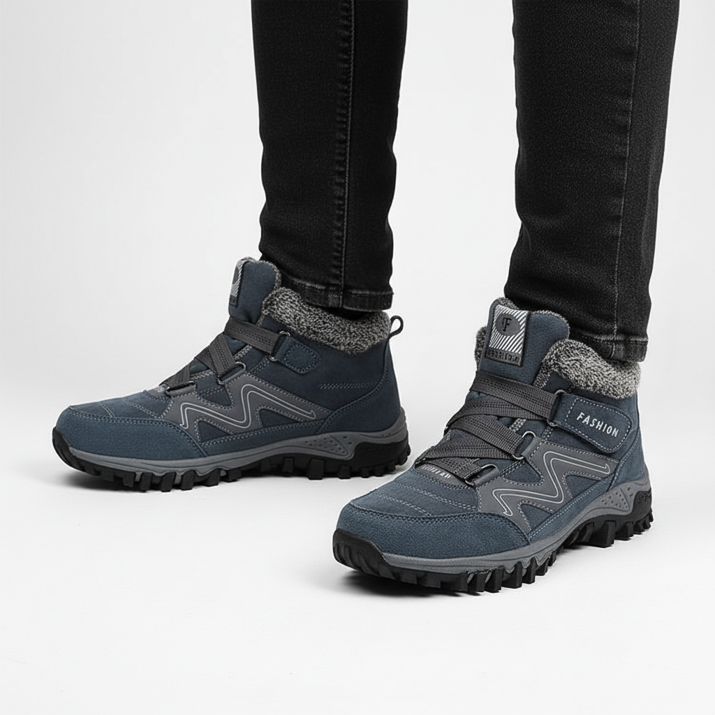 Gevoerde thermische wandelschoenen