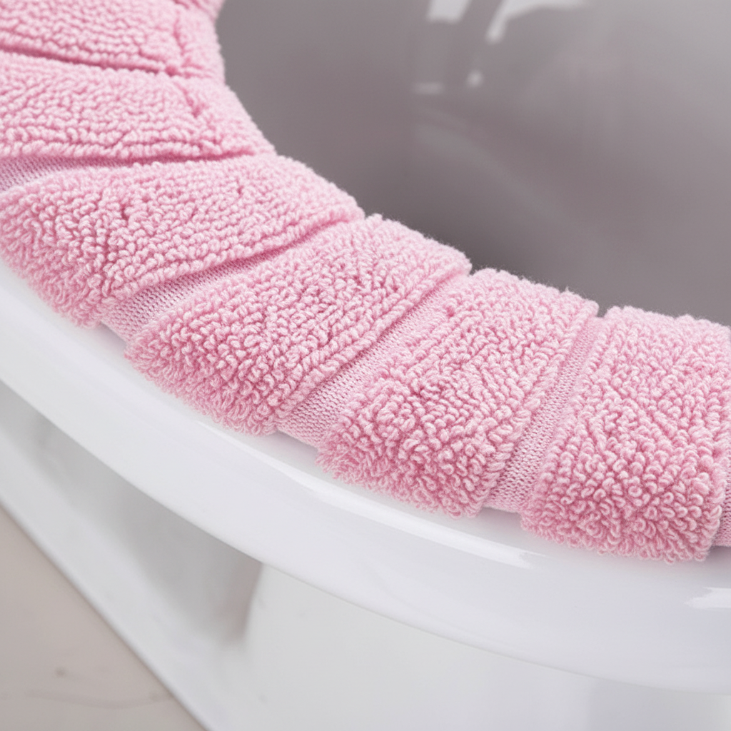 Gepolsterde toiletbril cover