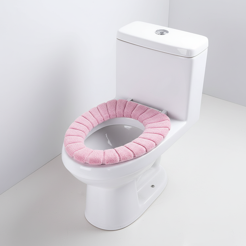 Gepolsterde toiletbril cover