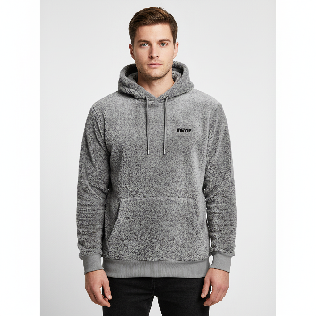 Gevoerd heren hoodie