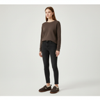 Gevoerde binnenzool van suede