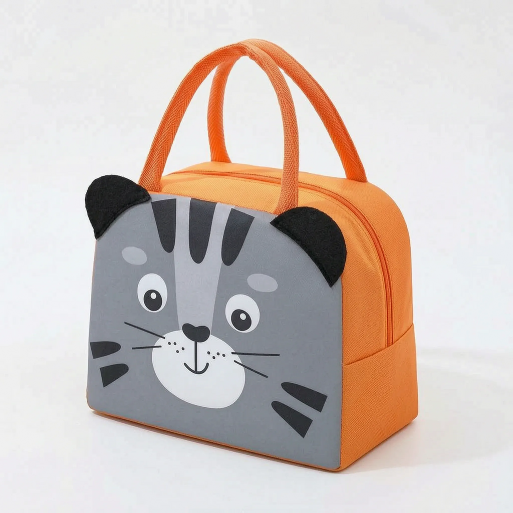 Geïsoleerde koeltas met dierenprint