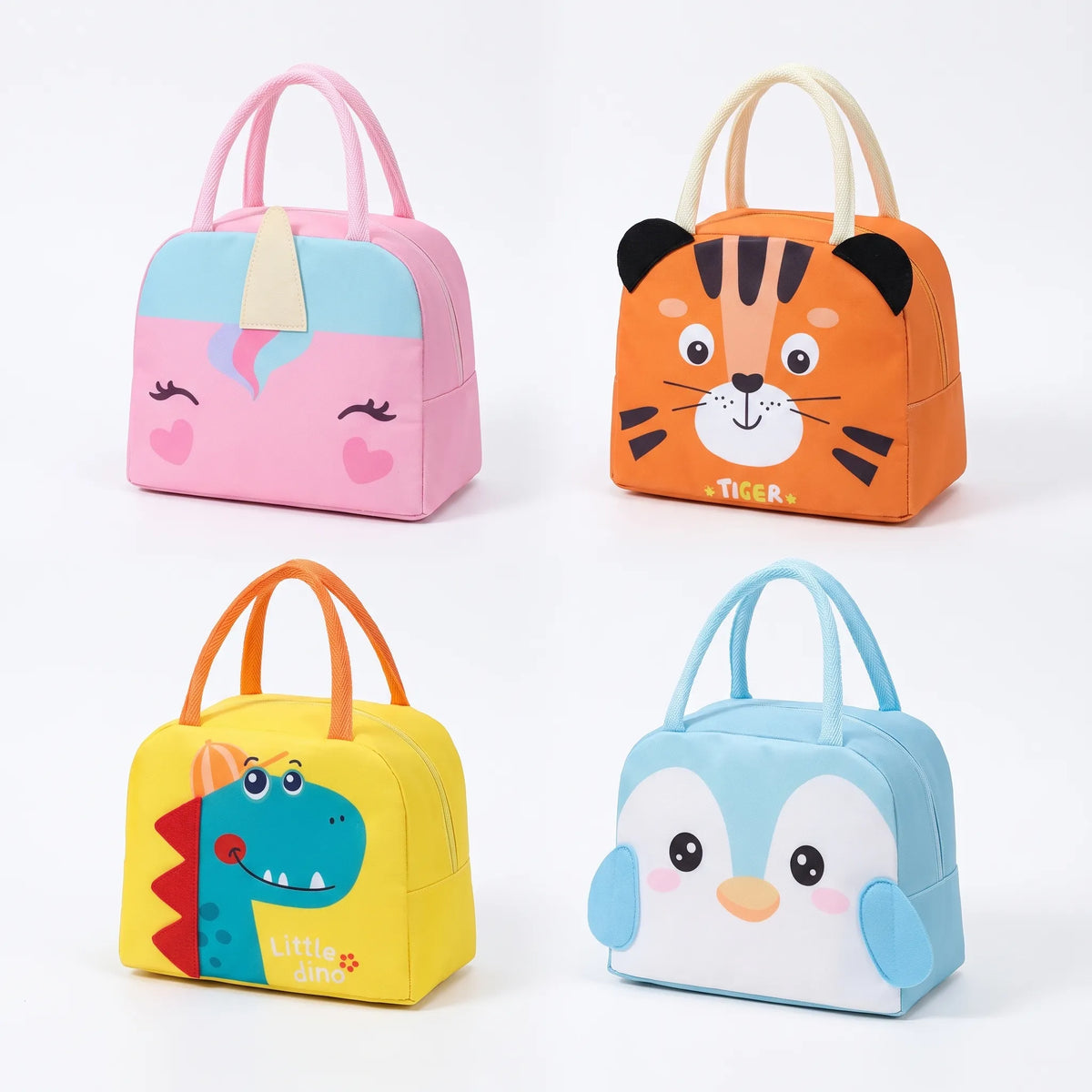Geïsoleerde koeltas met dierenprint
