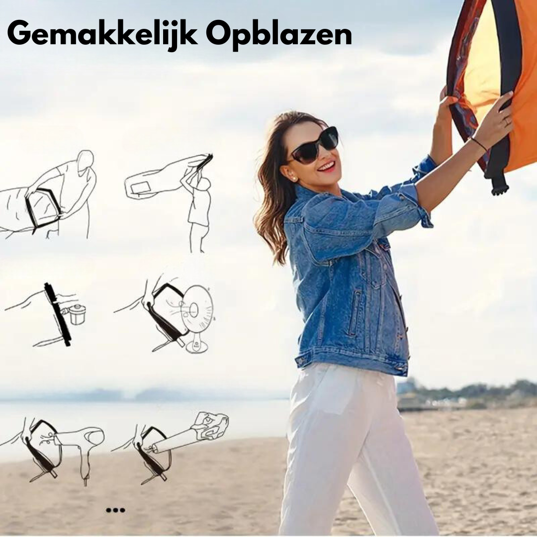 Opblaasbaar loungestoel