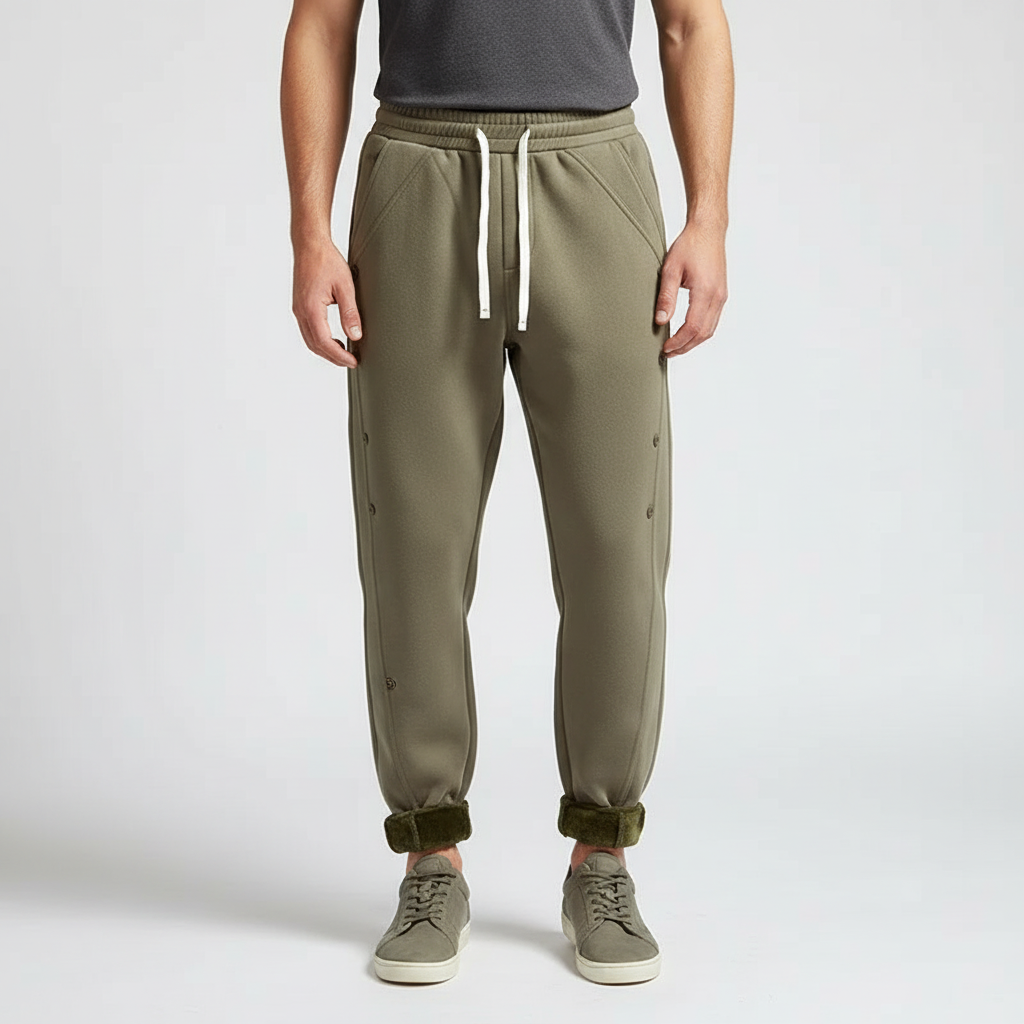Gezellige fleece broek