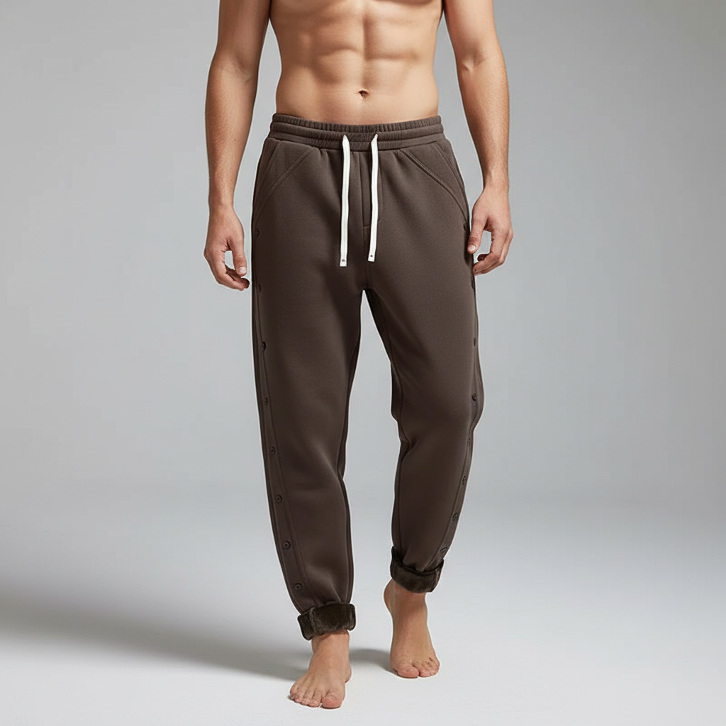 Gezellige fleece broek