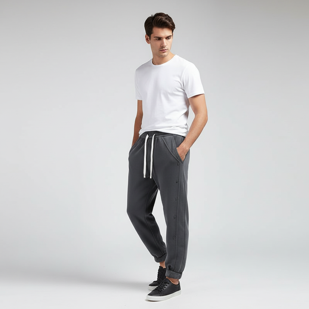 Gezellige fleece broek