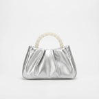 Geplooide clutch avondtas