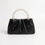 Geplooide clutch avondtas