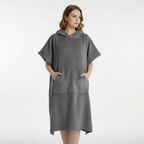 Ruim handdoek-poncho