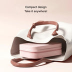 Compacte verlichte make-up organizer voor onderweg