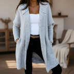 Gebreid vest met capuchon – Noor