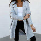 Gebreid vest met capuchon – Noor