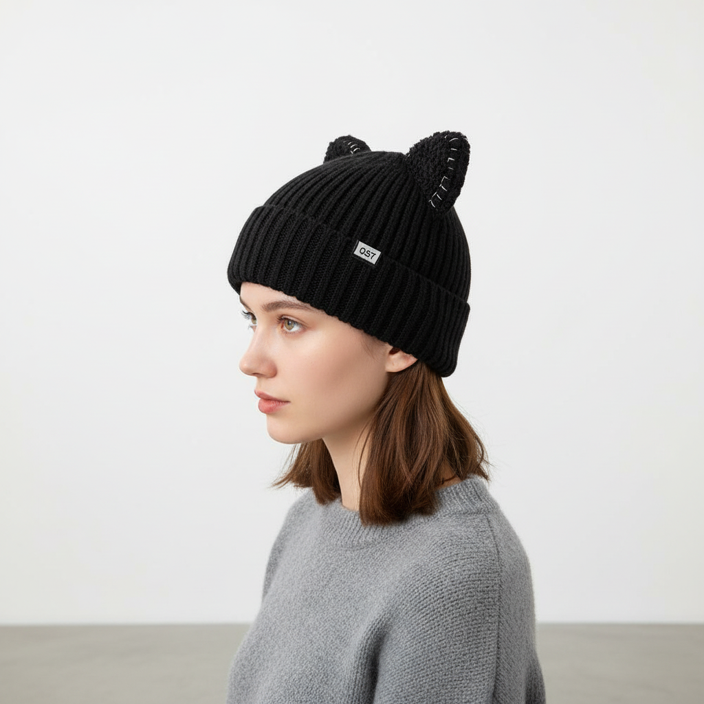 Gegaren wintermuts met oren