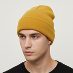 Gebreide unisex maat muts