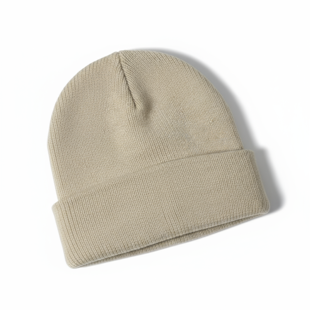 Gebreide unisex maat muts