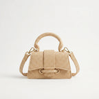 Gestructureerde kleine crossbodytas voor dames