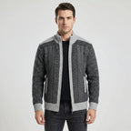 Gevoerd gilet met doorlopende rits