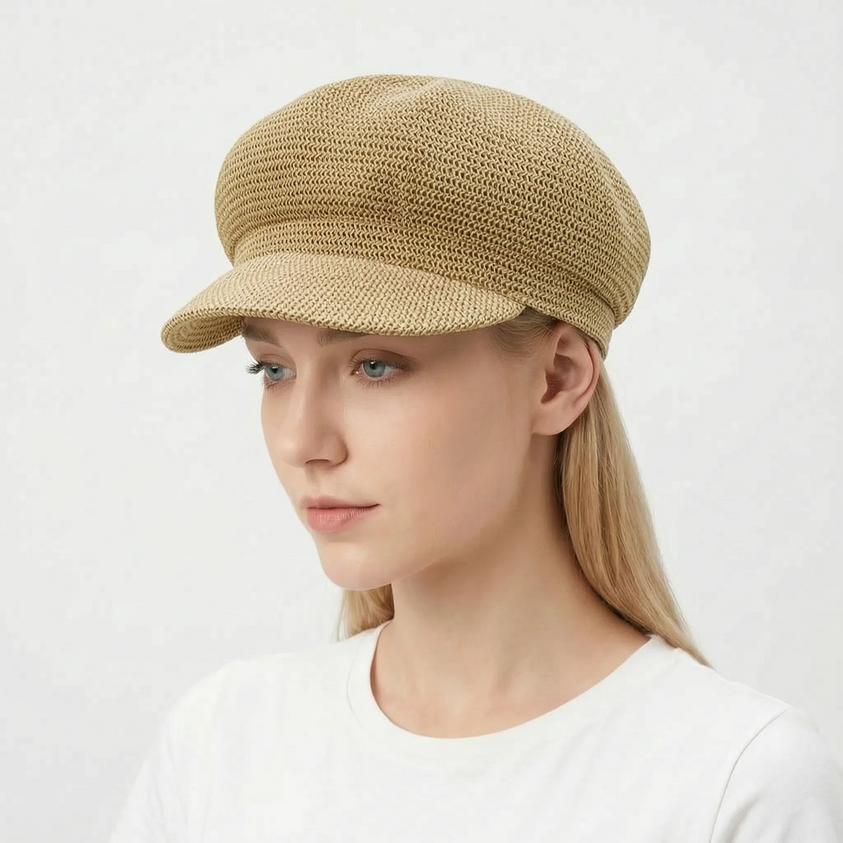 Geweven zomerse baret — afbeelding 14