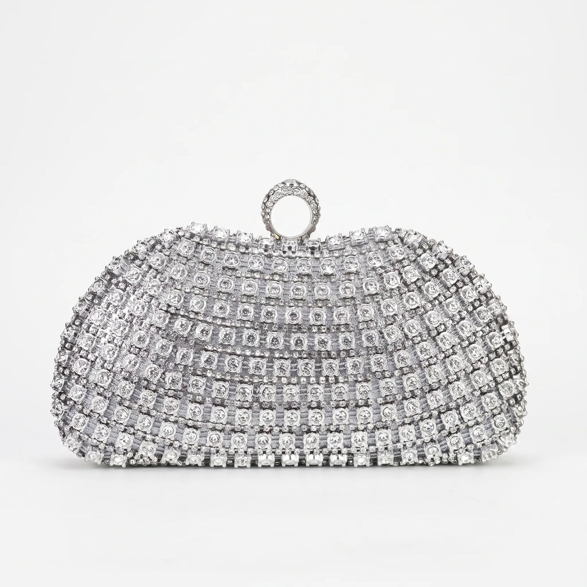 Glinsterende gestructureerde clutch