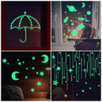 Lichtgevende sterstickers