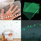Lichtgevende sterstickers
