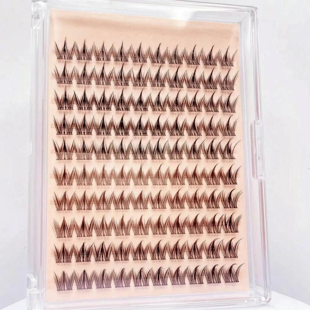 Lijmvrije wimperclusters