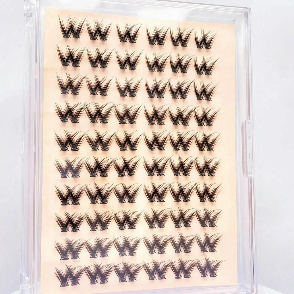 Lijmvrije wimperclusters