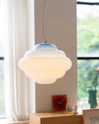 Hanglamp met gradiënt en zachte lichtverspreiding