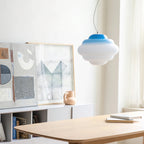 Hanglamp met gradiënt en zachte lichtverspreiding