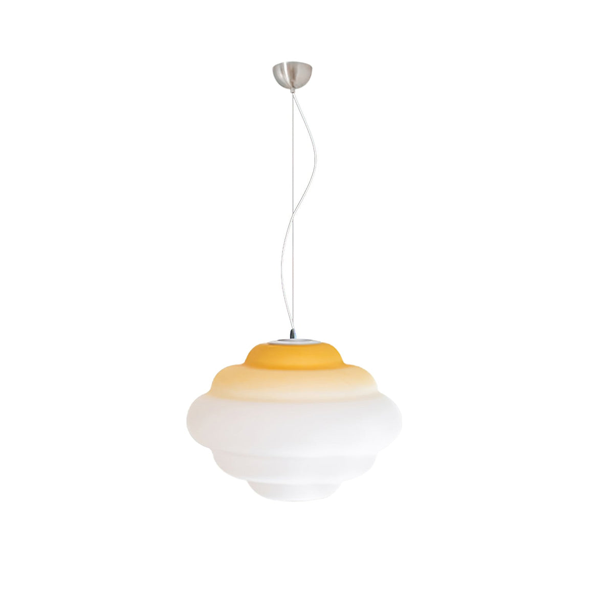 Hanglamp met gradiënt en zachte lichtverspreiding