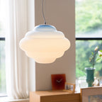 Hanglamp met gradiënt en zachte lichtverspreiding