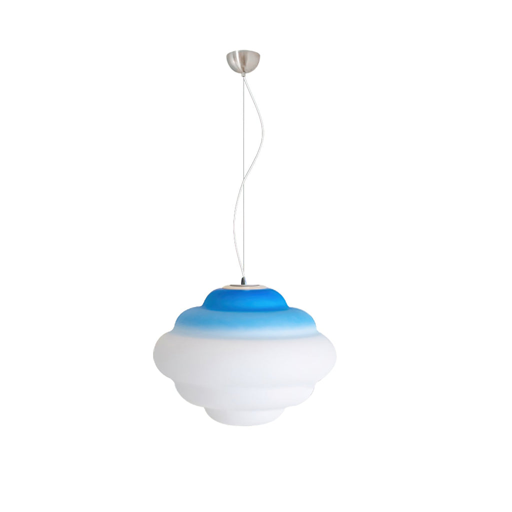 Hanglamp met gradiënt en zachte lichtverspreiding