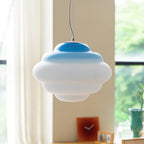 Hanglamp met gradiënt en zachte lichtverspreiding