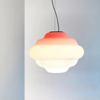 Hanglamp met gradiënt en zachte lichtverspreiding