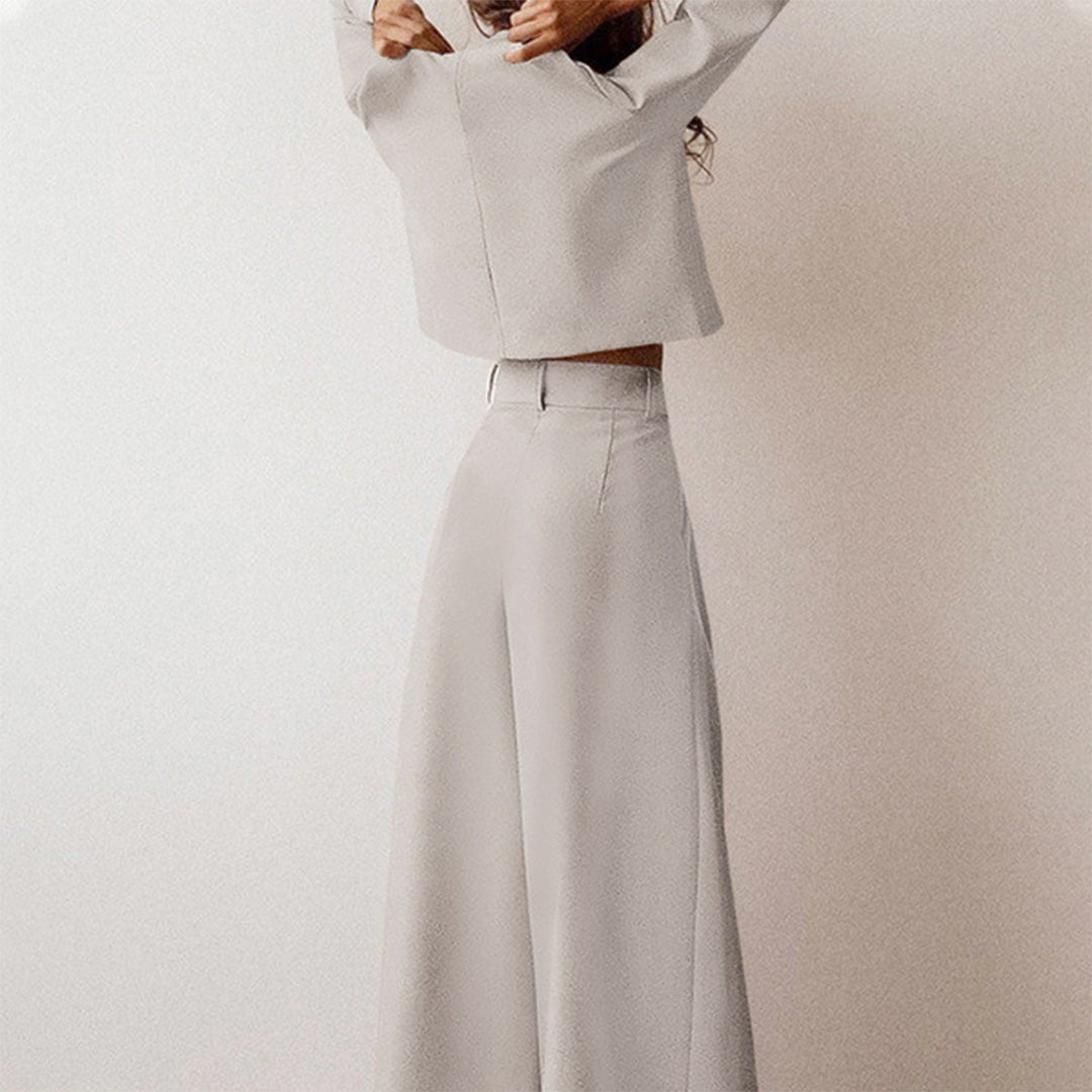 Tweedelige palazzo set