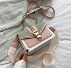 Damestas met ketting en schouderriem