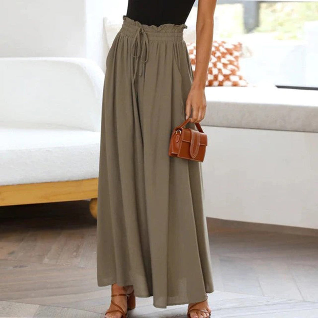 Casual hoge taille broek voor dames