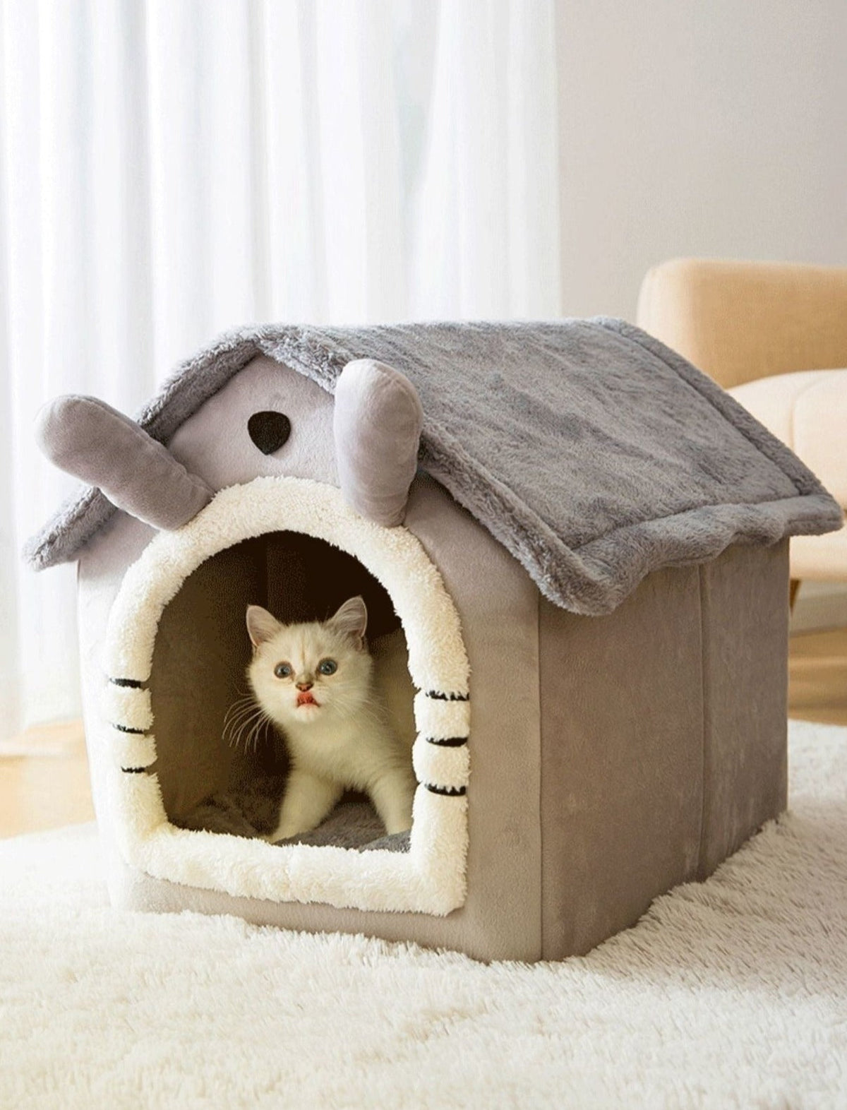 Fluffy dierenhuisje