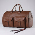 Grote weekender met schoenenvak