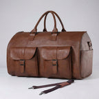 Grote weekender met schoenenvak