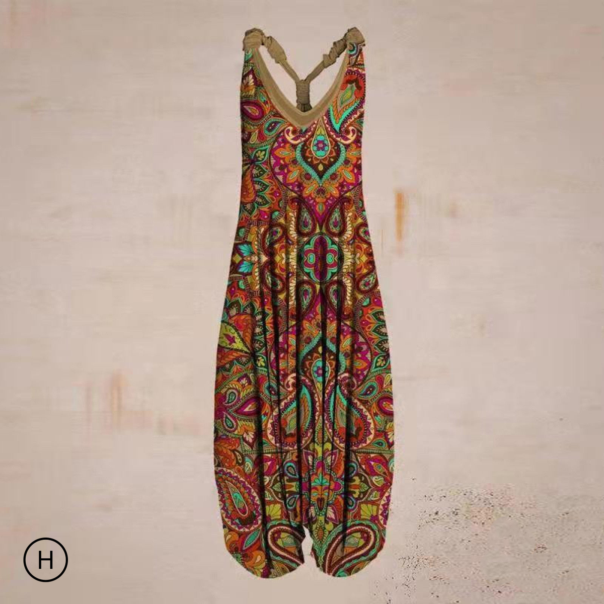 Losvallende damesjumpsuit