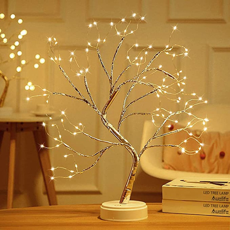 Winter glow – magische boom met lampjes