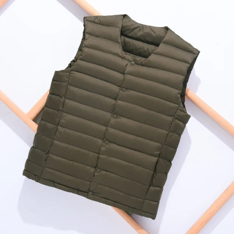 Ultralichte heren donsbodywarmer — afbeelding 12